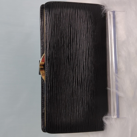 Louis Vuitton Black Epi Leather Continental Wallet - Picture 2 of 7